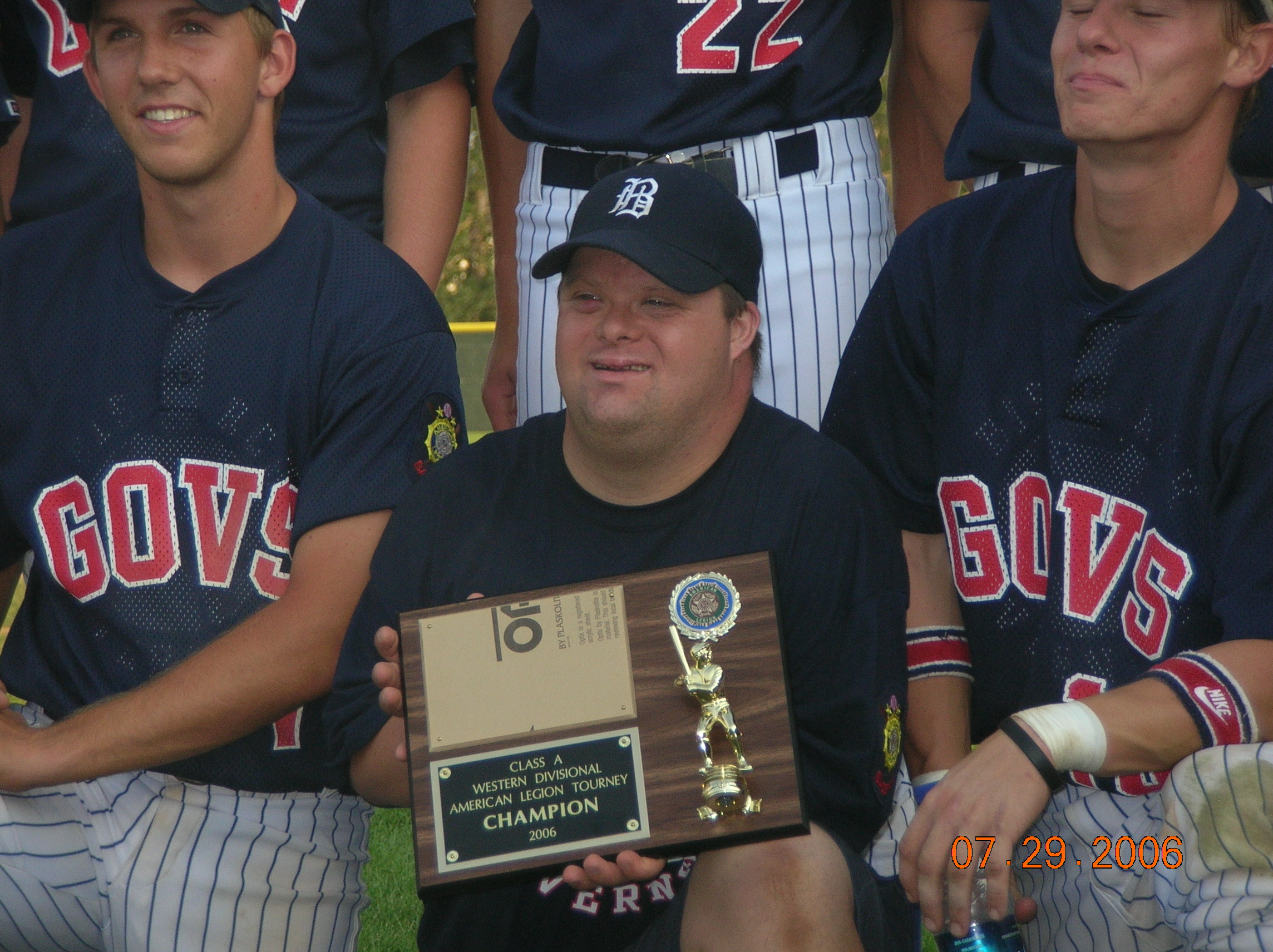 BGovs Bat Boy Ryan Suchy - 7/29/06